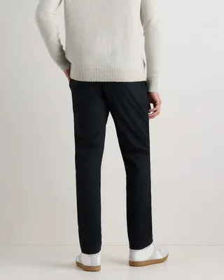 Quince Quince | Men's Ultimate Commuter Pants in True Black — Men Winter black Trousers & Chinos