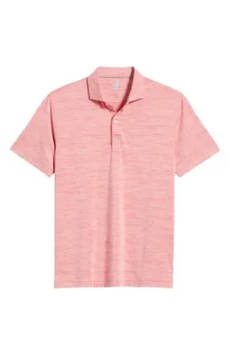johnnie-O johnnie-O Huron PREP-FORMANCE Polo in Lobster — Men Spring pink Tops
