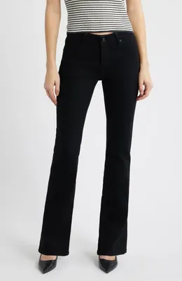 FRAME FRAME The Rodeo Flare Leg Jeans in Black — Women Winter black Pants