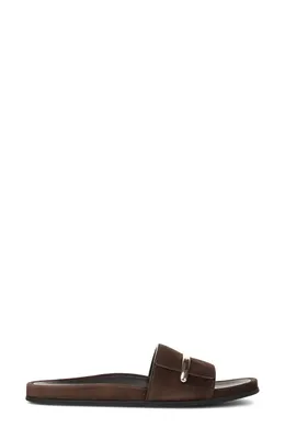 Vince Vince Sadie Slide Sandal in Cacao Brown — Women Autumn chocolate Shoes