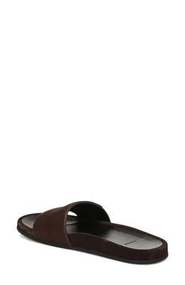 Vince Vince Sadie Slide Sandal in Cacao Brown — Women Autumn chocolate Shoes