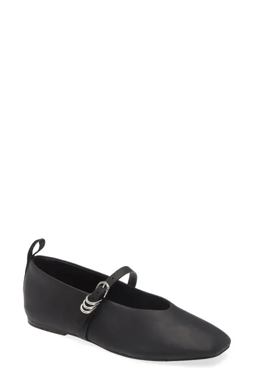 rag & bone rag & bone Spire Mary Jane Flat in Blk — Women Winter black Shoes