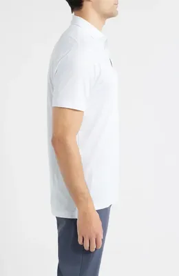 johnnie-O johnnie-O Marina Palm Tree Print Performance Jersey Polo in Maliblu — Men Winter white Tops