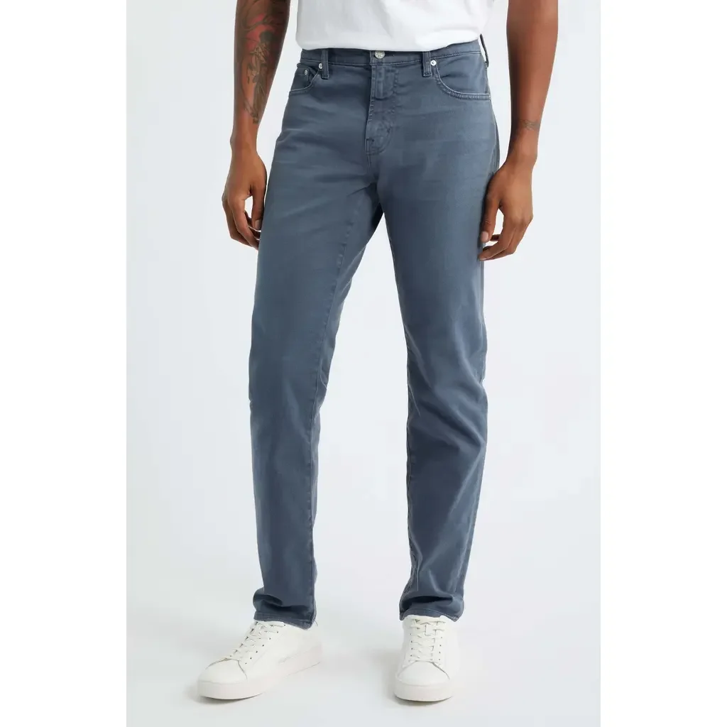 AG AG Tellis Slim Fit Jeans in 7 Years Sulfur After Dusk — Men Summer blue Pants