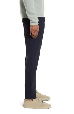 Theory Theory Zaine Precision Ponte Knit Pants in Baltic — Men Winter navy Pants
