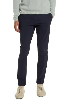 Theory Theory Zaine Precision Ponte Knit Pants in Baltic — Men Winter navy Pants