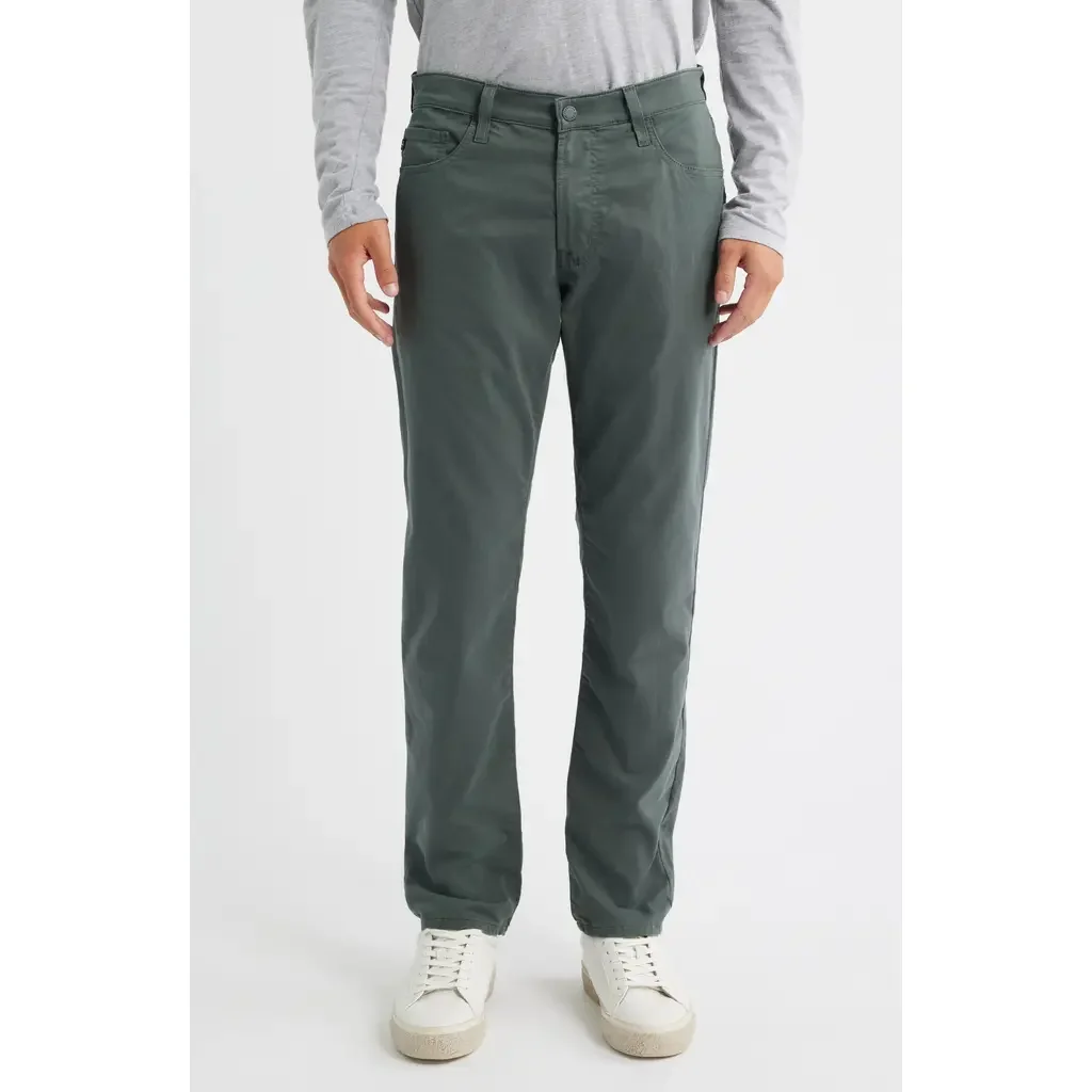 AG AG Tellis Airluxe™ Commuter Performance Sateen Slim Fit Pants in Cypress Lake — Men Summer teal Pants