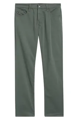 AG AG Tellis Airluxe™ Commuter Performance Sateen Slim Fit Pants in Cypress Lake — Men Summer teal Pants