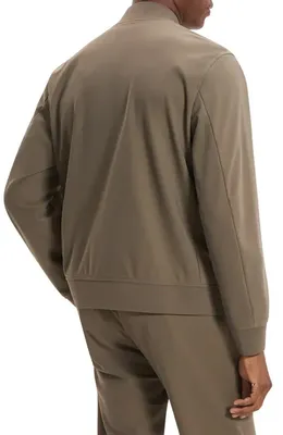 Theory Theory Murphy Precision Bomber Jacket in Tarmac - 1Ye — Men Autumn grey Outerwear