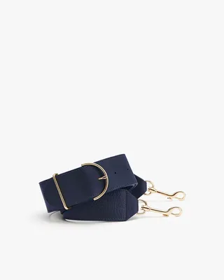 Cuyana Adjustable Wide Strap - Navy / One Size in navy — Winter navy Bags
