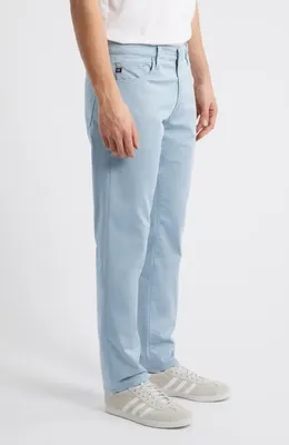 AG AG Tellis Airluxe™ Commuter Performance Sateen Pants in Crystal Cove — Men Summer silver Pants