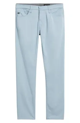 AG AG Tellis Airluxe™ Commuter Performance Sateen Pants in Crystal Cove — Men Summer silver Pants