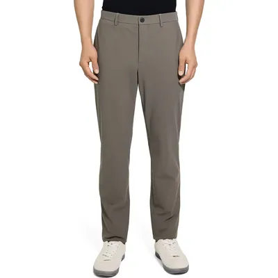Theory Theory Zaine Precision Ponte Knit Pants in Morel - 2My — Men Autumn grey Pants