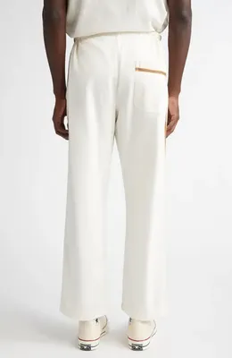 Bode Bode Baseball Pajama Pants in White Multi — Men Spring ivory Pants