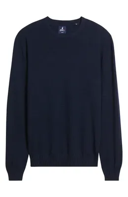 johnnie-O johnnie-O Ronald Merino Wool Sweater in Navy — Men Winter navy Tops