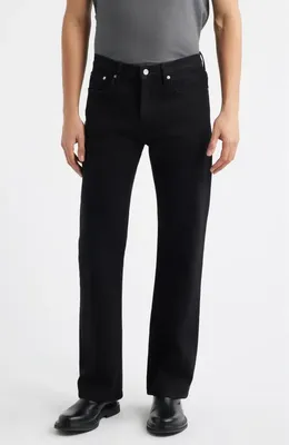 FRAME FRAME High Waist Bootcut Jeans in Black — Men Winter black Pants
