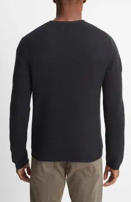 Vince Vince Crewneck Cashmere Sweater in Coastal — Men Winter black Tops