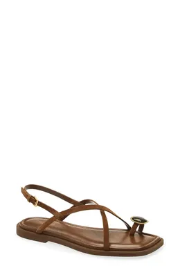 rag & bone rag & bone Remi Slingback Sandal in Umber Suede — Women Autumn brown Shoes