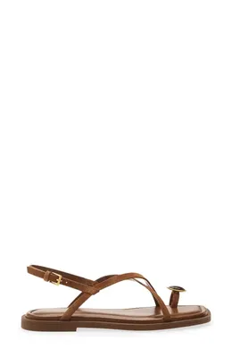 rag & bone rag & bone Remi Slingback Sandal in Umber Suede — Women Autumn brown Shoes