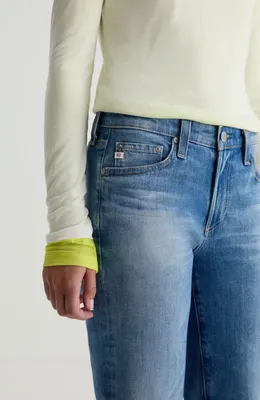 AG AG Sandra Low Rise Slim Straight Leg Jeans in 15 Years Regal — Women Winter blue Pants