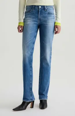 AG AG Sandra Low Rise Slim Straight Leg Jeans in 15 Years Regal — Women Winter blue Pants