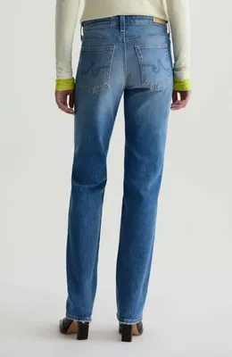 AG AG Sandra Low Rise Slim Straight Leg Jeans in 15 Years Regal — Women Winter blue Pants