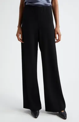 Vince Vince Colette High Waist Crepe Bias Pants in Black — Women Winter black Pants