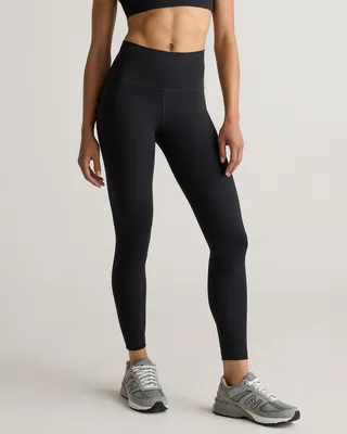 Quince Quince | Women's Power-Up High-Rise Training Pocket Legging in Black — Women Winter black Athletic Pants