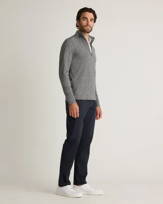 Quince Quince | Men's ProTech Golf Pants in Midnight Black — Men Winter black Trousers & Chinos