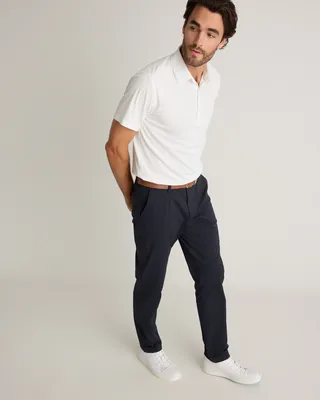 Quince Quince | Men's ProTech Golf Pants in Midnight Black — Men Winter black Trousers & Chinos