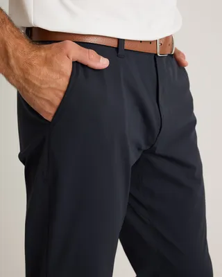 Quince Quince | Men's ProTech Golf Pants in Midnight Black — Men Winter black Trousers & Chinos