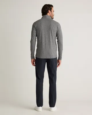 Quince Quince | Men's ProTech Golf Pants in Midnight Black — Men Winter black Trousers & Chinos