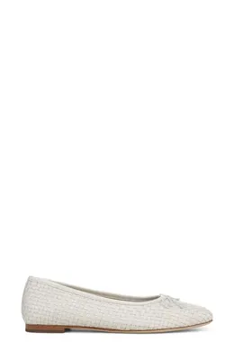 Vince Vince Darla Weave Ballet Flat in Milk — Women Spring ivory Shoes