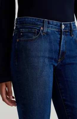 AG AG Sandra Low Rise Slim Straight Leg Jeans in Focal Point — Women Winter navy Pants