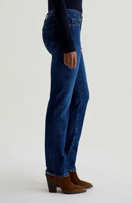 AG AG Sandra Low Rise Slim Straight Leg Jeans in Focal Point — Women Winter navy Pants