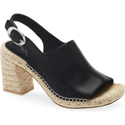 rag & bone rag & bone Gigi Slingback Platform Espadrille Sandal in Black — Women Winter black Shoes