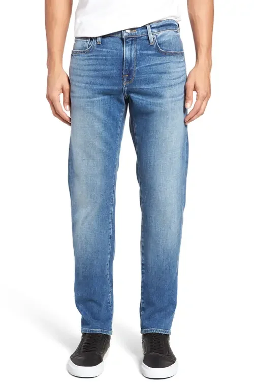 FRAME FRAME L'Homme Slim Fit Jeans in Palo Alto — Men Summer blue Pants