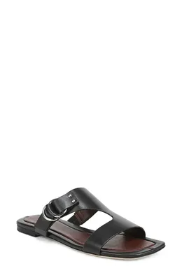 Vince Vince Verona Slide Sandal in Black — Women Winter black Shoes