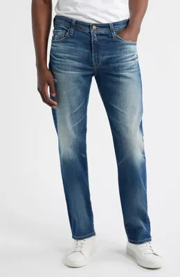 AG AG Everett Slim Straight Leg Jeans in 11 Years El Faro — Men Winter navy Jeans & Denim