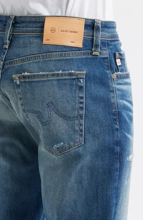 AG AG Everett Slim Straight Leg Jeans in 11 Years El Faro — Men Winter navy Jeans & Denim