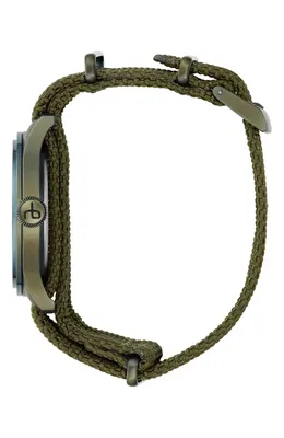 rag & bone rag & bone Archer Pilot Watch in Black — Men Autumn green Accessories