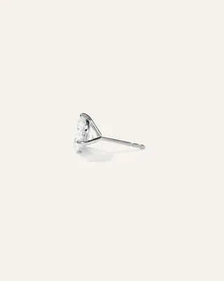 Quince Quince Women's 14K Gold Lab Grown Diamond Martini Studs 3ctw in White Gold — Women Summer white Accessories