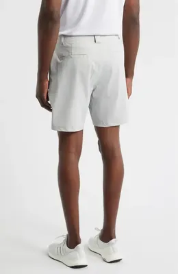 johnnie-O johnnie-O Fusionn Stretch Nylon Chino Shorts in Quarry — Men Winter white Shorts