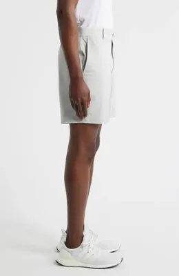 johnnie-O johnnie-O Fusionn Stretch Nylon Chino Shorts in Quarry — Men Winter white Shorts
