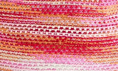 NIC+ZOE NIC+ZOE Space Dye Sweater in Red Multi — Women Spring red Tops