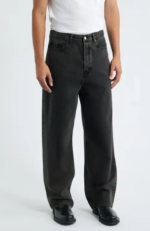 FRAME FRAME Baggy Jeans in Bronzite — Men Winter black Pants