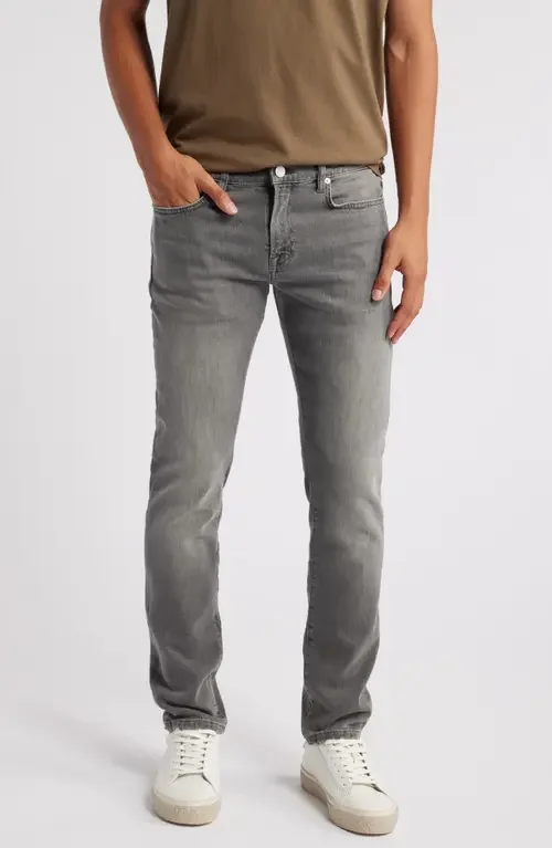 FRAME FRAME L'Homme Slim Fit Jeans in Vintage Dark — Men Summer blue Pants