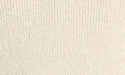 Vince Vince Solid V-Neck Cotton Blend Ribbed Sweater in Classic Cream — Men Spring ivory Sweaters & Knits