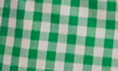 Boden Boden Capri Pants in Rich Emerald Gingham — Women Spring green Pants