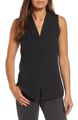 NIC+ZOE NIC+ZOE Day to Night Top in Black Onyx — Women Winter black Tops